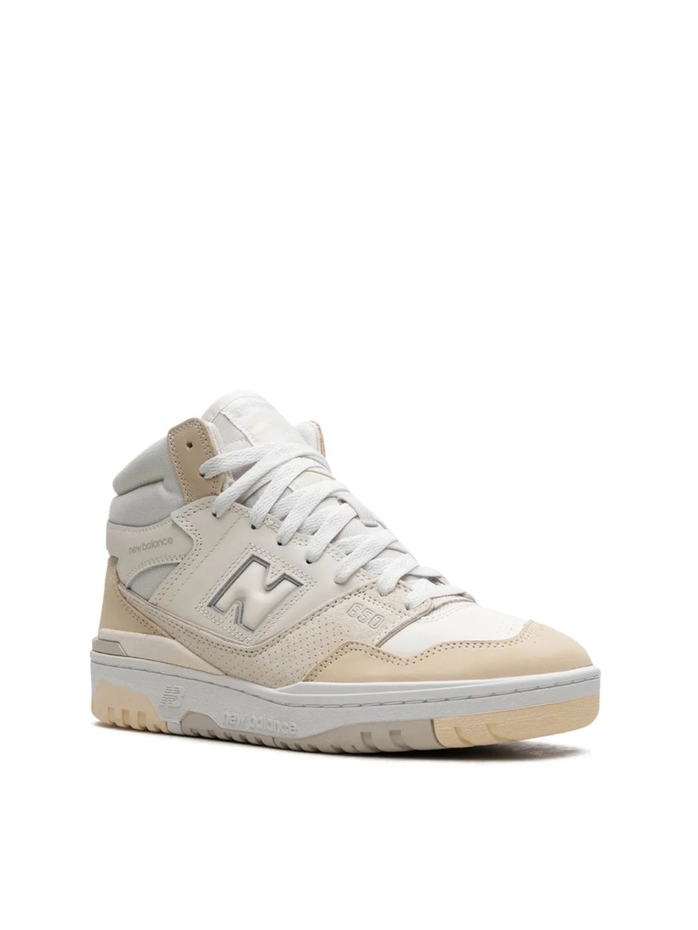 New Balance 650 “Beige” High-Top Sneakers SZ 6.5M/8W